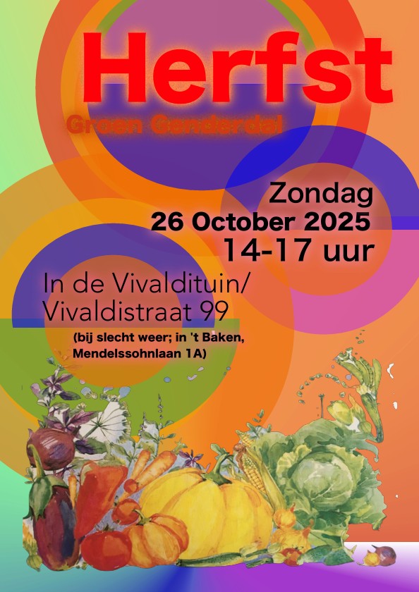 Herfst Wijkfeest Groen Genderdal